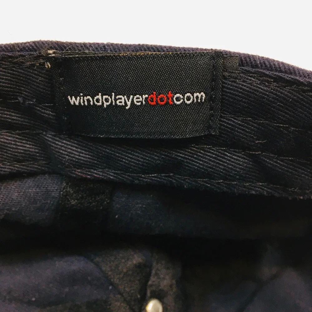 Lot 2 Vintage M/L‎ Baseball Hats Gap High Notes Flute Piccolo Blue Black Preppy